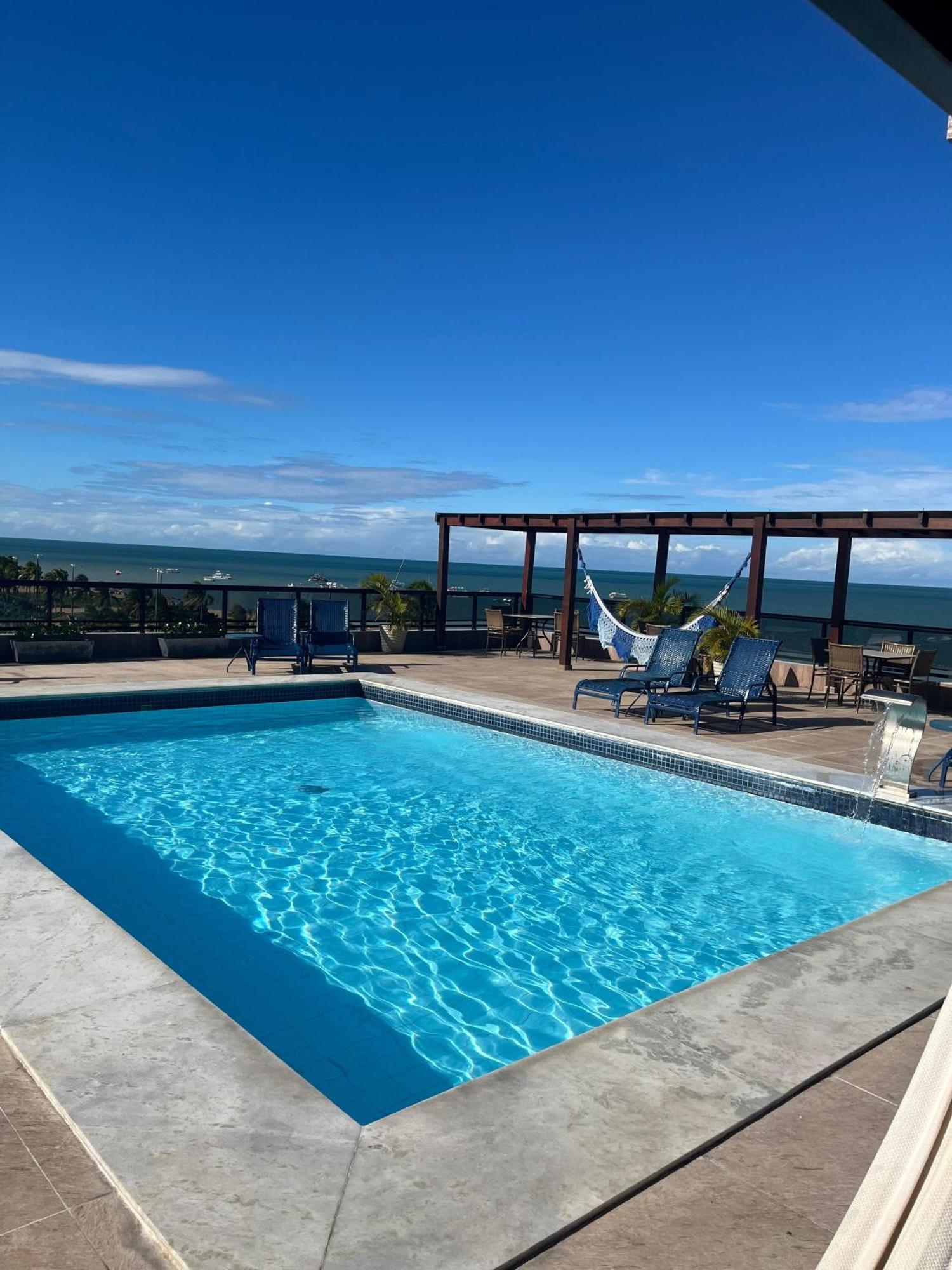Flat A Beira Mar Na Orla De Cabo Branco Διαμέρισμα João Pessoa Εξωτερικό φωτογραφία