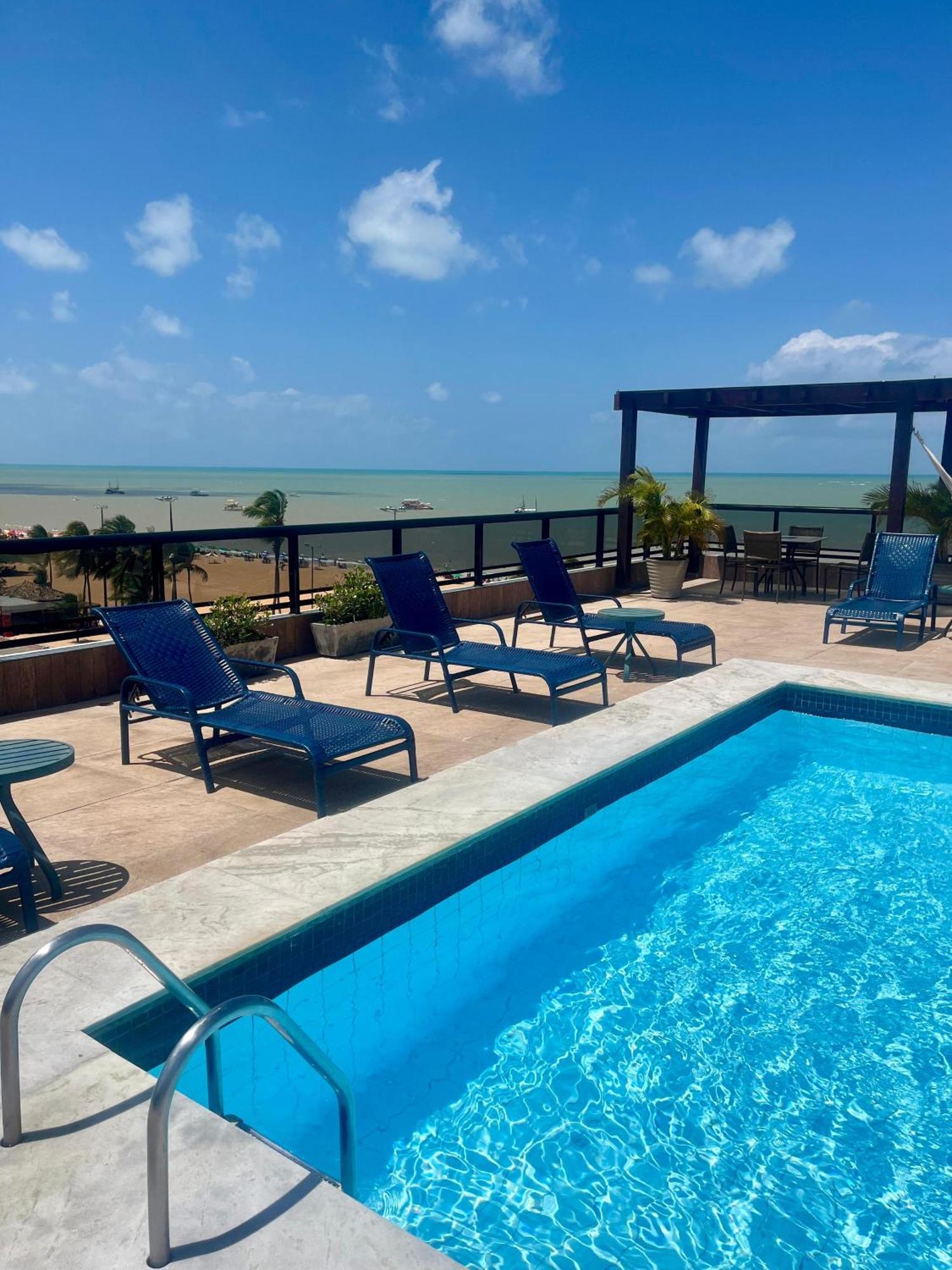 Flat A Beira Mar Na Orla De Cabo Branco Διαμέρισμα João Pessoa Εξωτερικό φωτογραφία