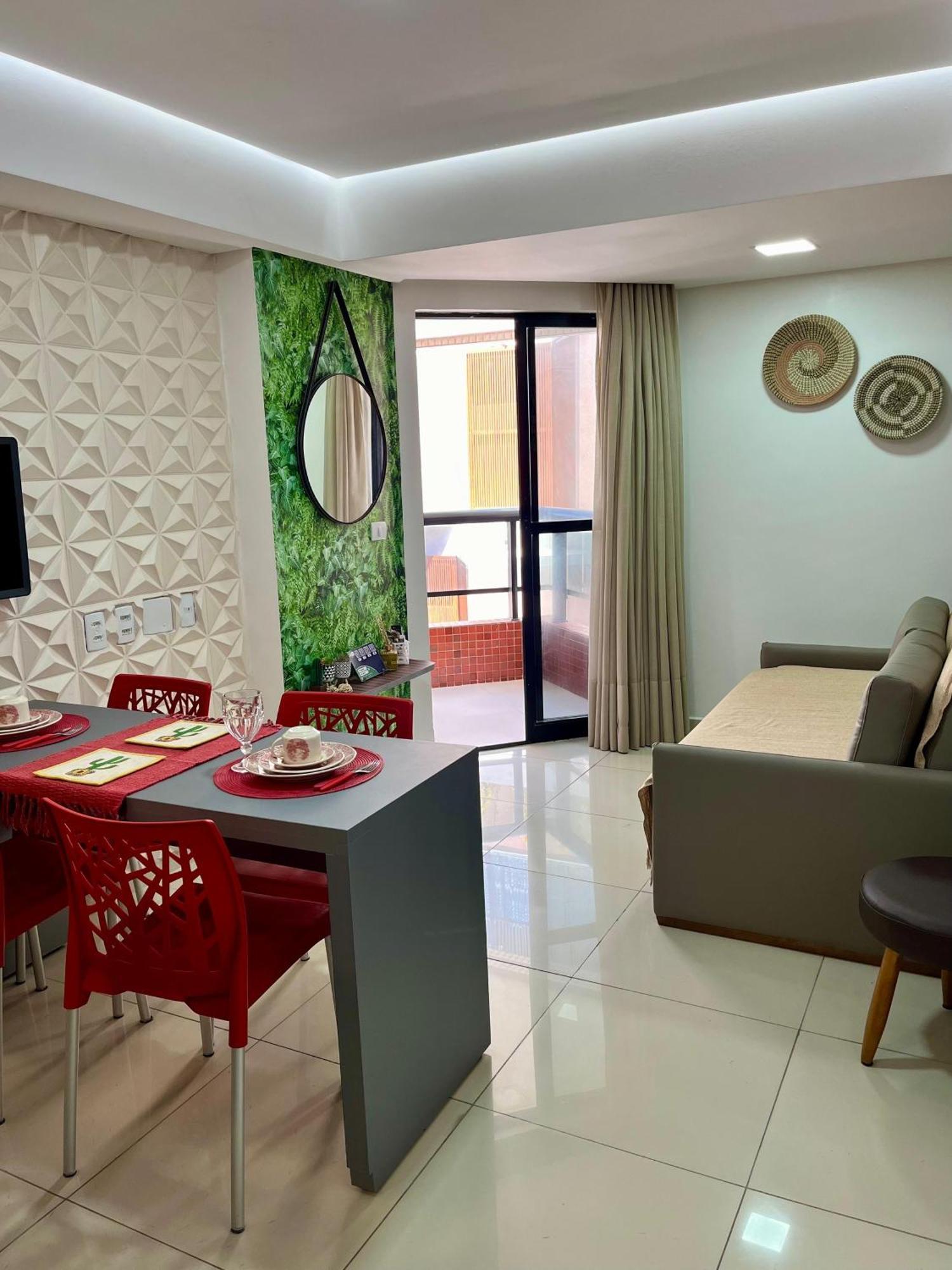Flat A Beira Mar Na Orla De Cabo Branco Διαμέρισμα João Pessoa Εξωτερικό φωτογραφία