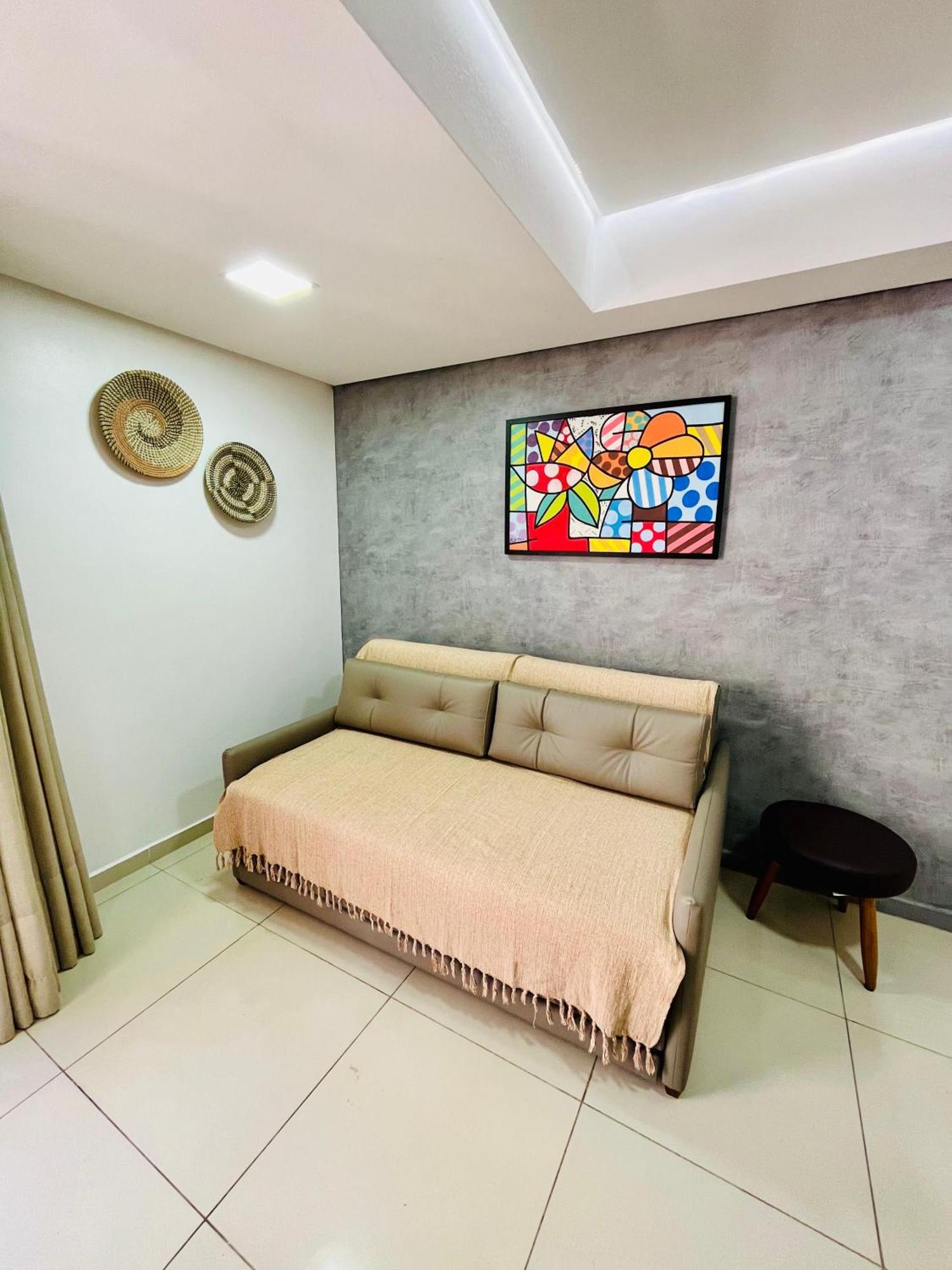 Flat A Beira Mar Na Orla De Cabo Branco Διαμέρισμα João Pessoa Εξωτερικό φωτογραφία