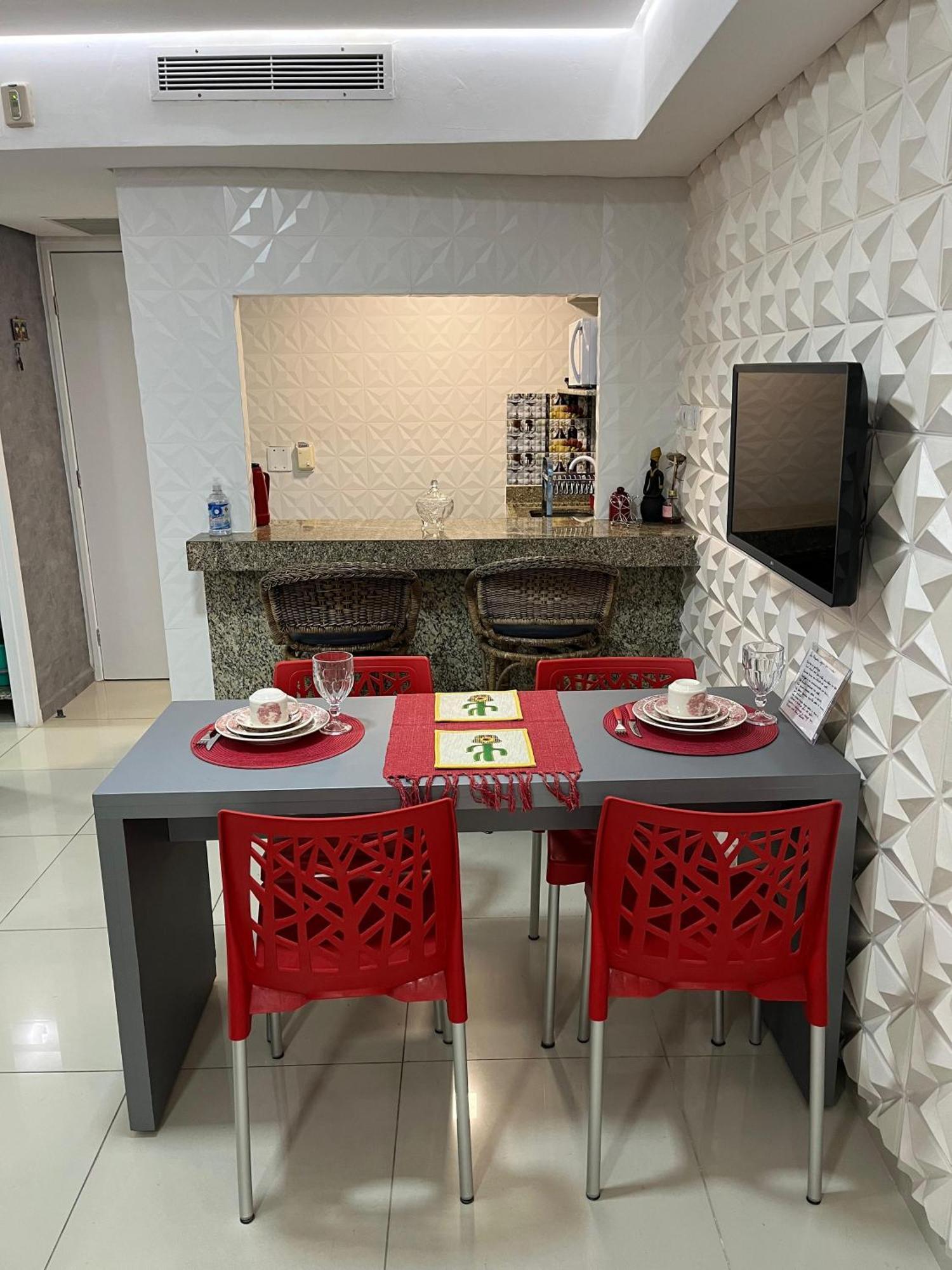 Flat A Beira Mar Na Orla De Cabo Branco Διαμέρισμα João Pessoa Εξωτερικό φωτογραφία